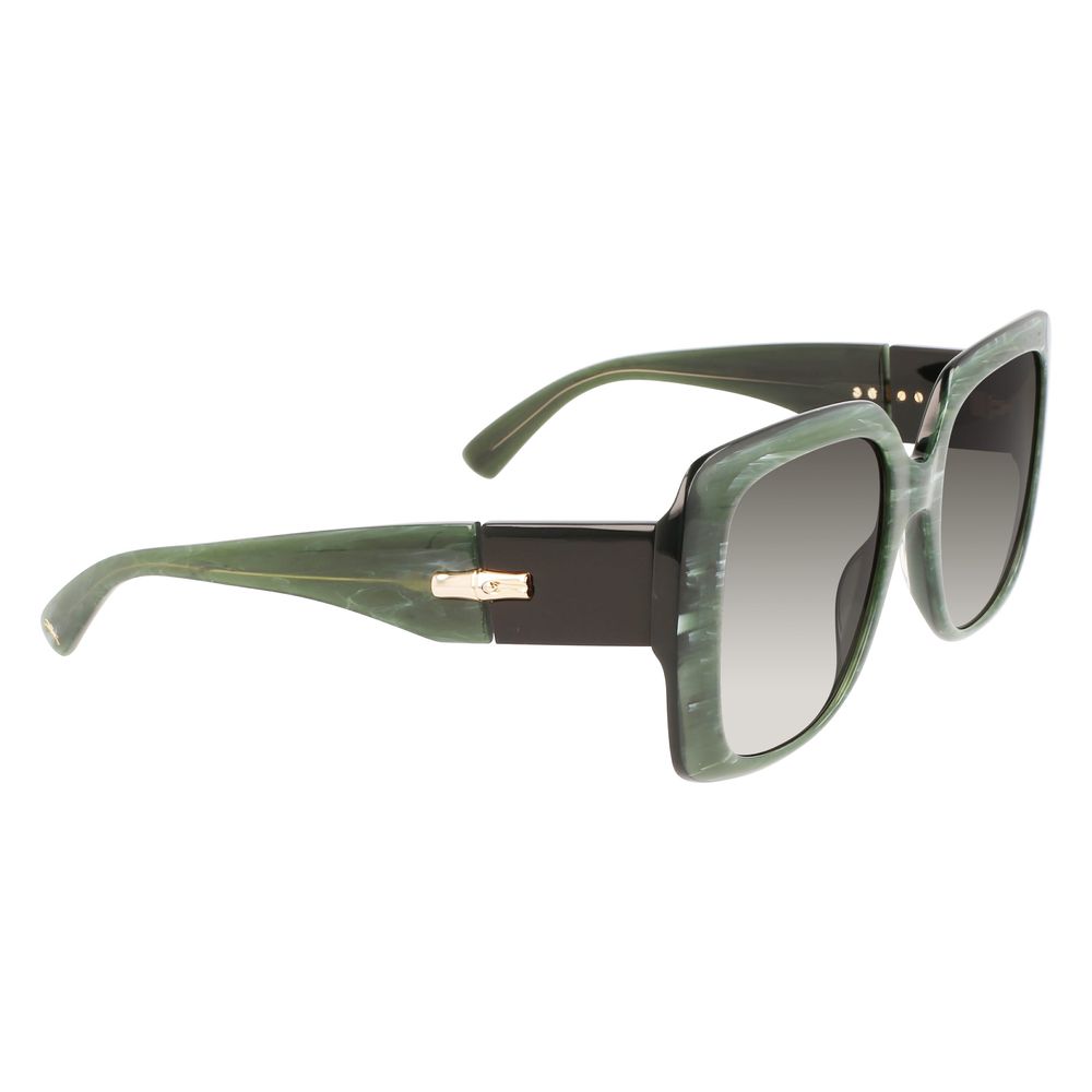 Longchamp Green Acetate Sunglasses