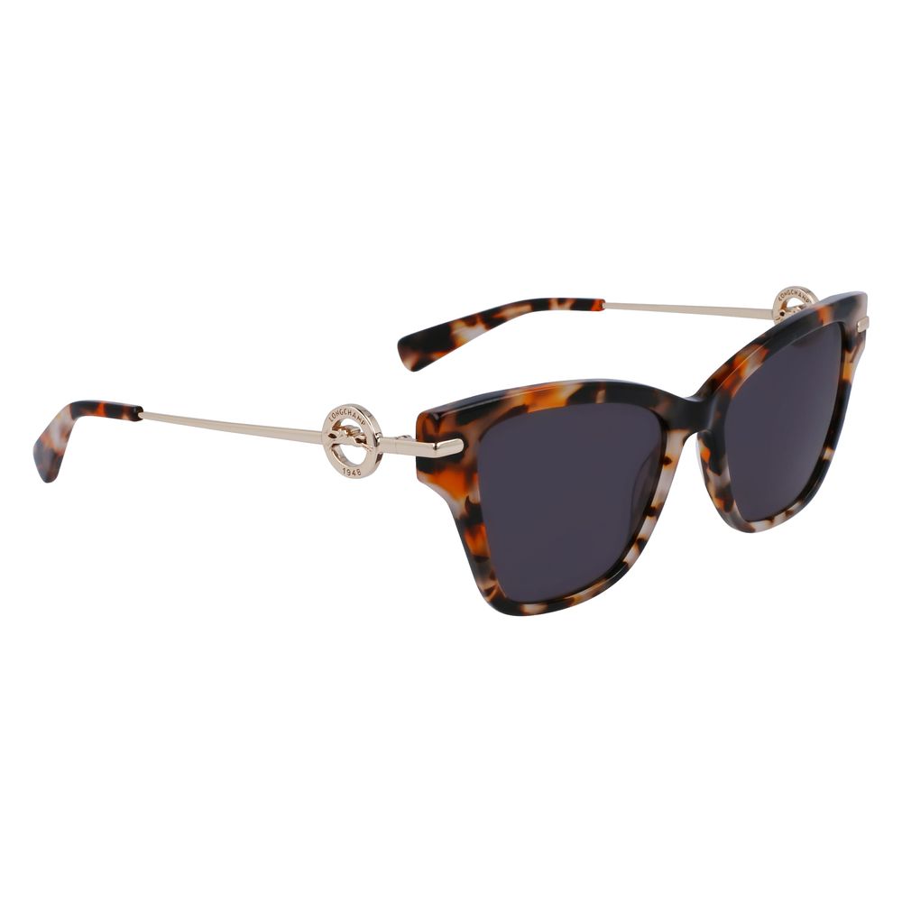 Longchamp Brown Acetate Sunglasses