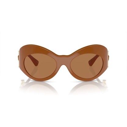 Versace Brown Acetate Sunglasses