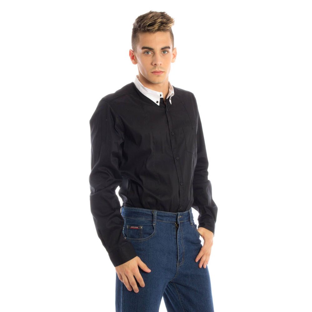 Papete Black Cotton Shirt