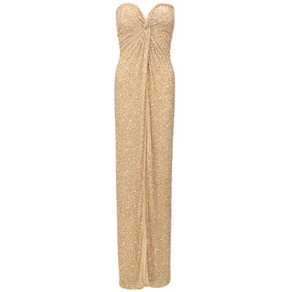 Retrofette Beige Viscose Dress