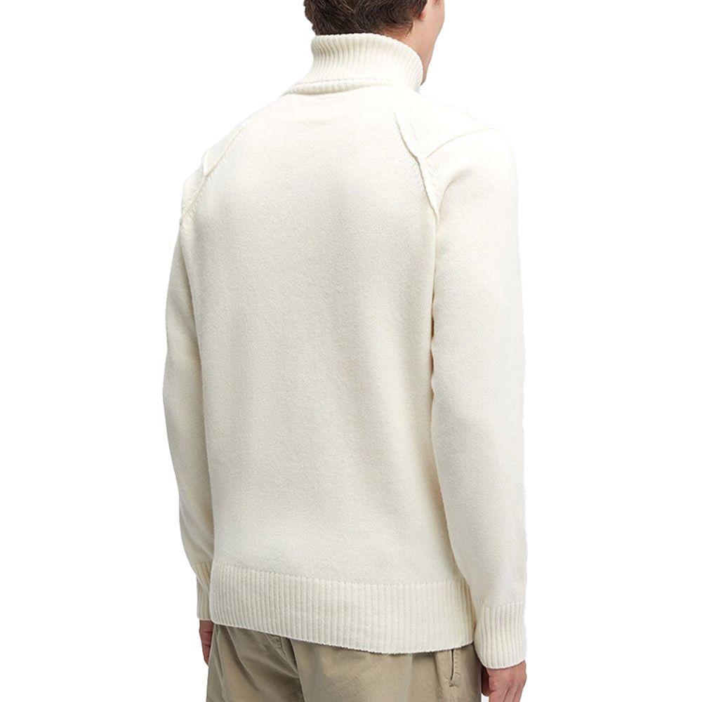 C.P. Company White Wool Sweater