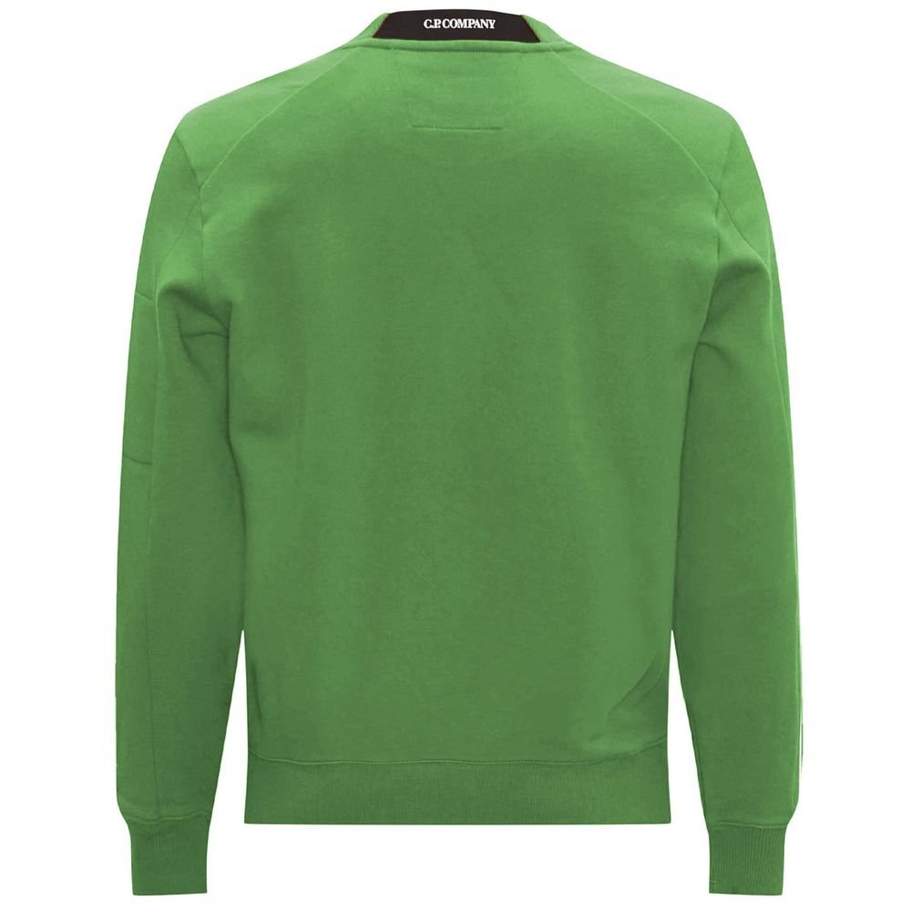 C.P. Company Green Cotton Sweater