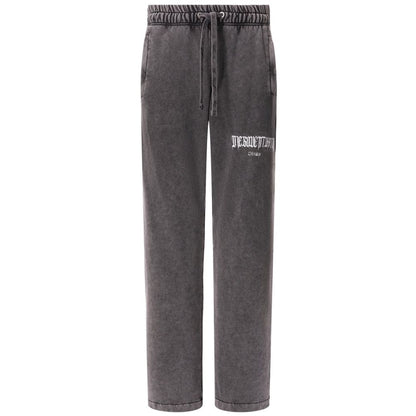 Diego Venturino Gray Cotton Pant