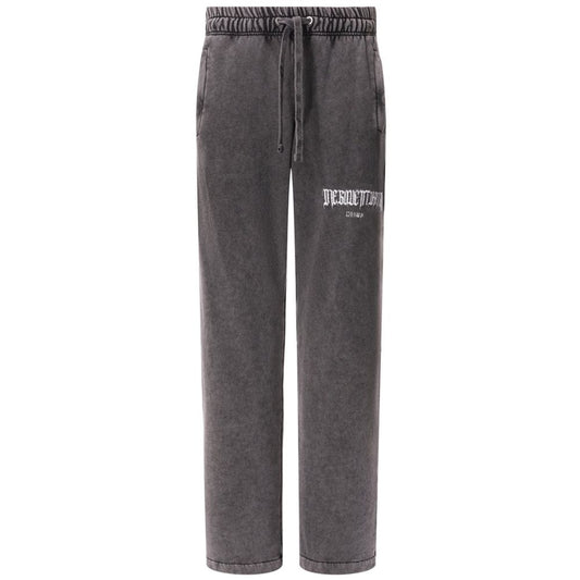 Diego Venturino Gray Cotton Pant