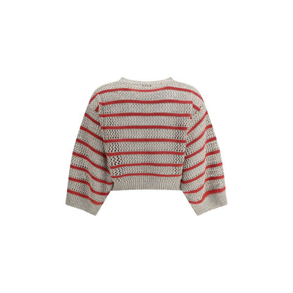 Brunello Cucinelli Sweater in perforated knit