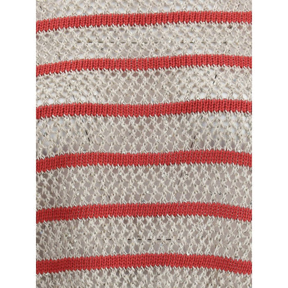 Brunello Cucinelli Sweater in perforated knit