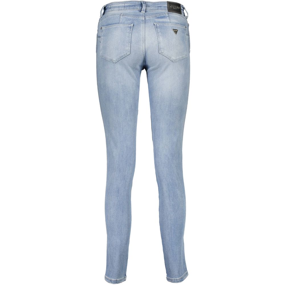 Guess Jeans Azzurro Cotton Women Jeans