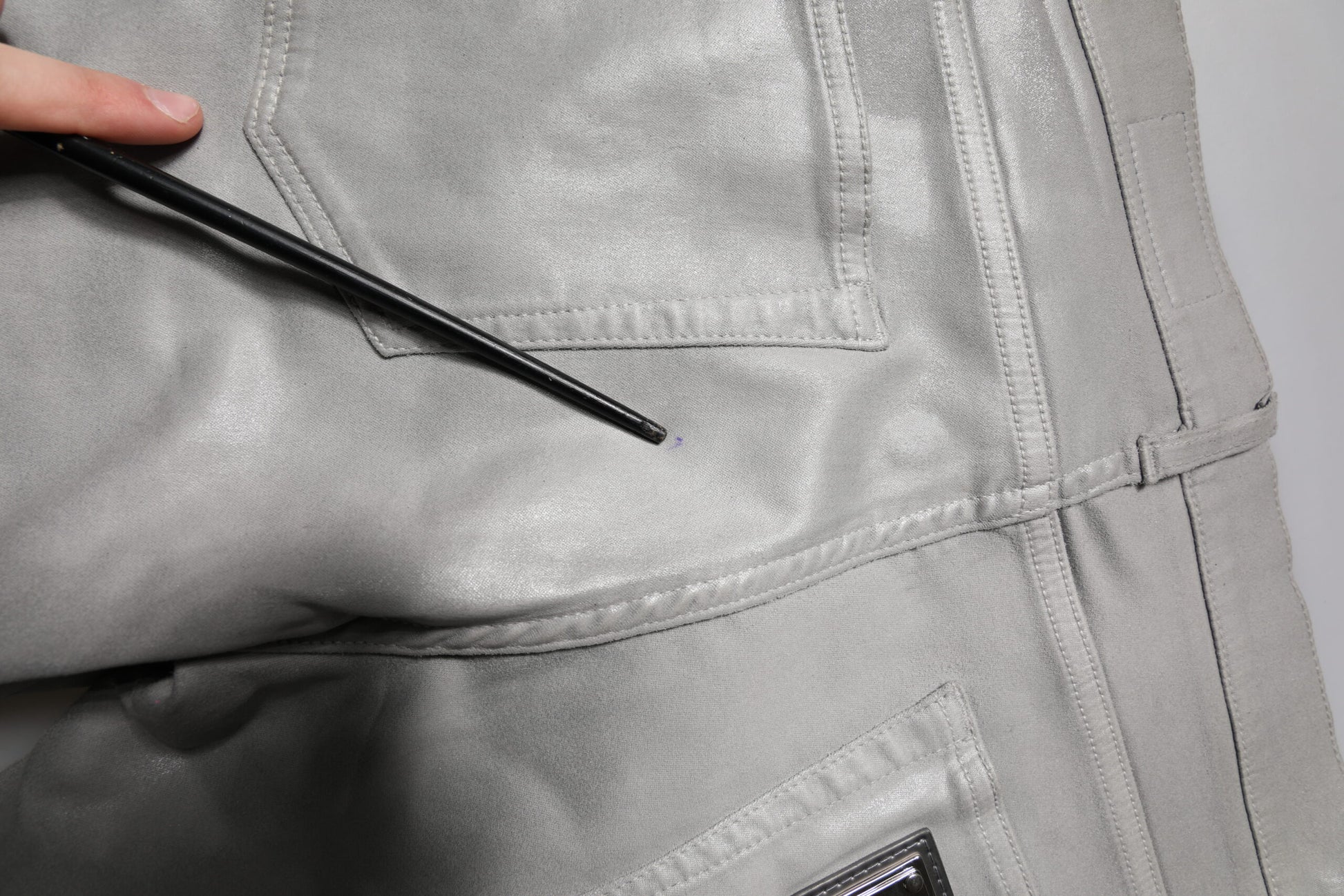 Dolce & Gabbana Gray Cotton Stretch Men Slim Fit Denim Jeans