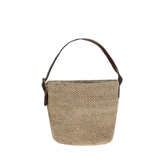 Ibeliv Raffia Lova Bucket Bag