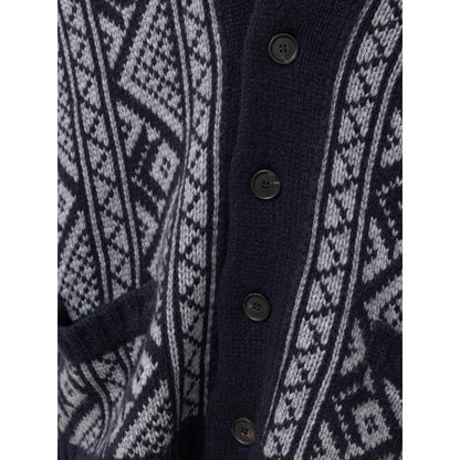 Cruciani Multicolor Cashmere Cardigan