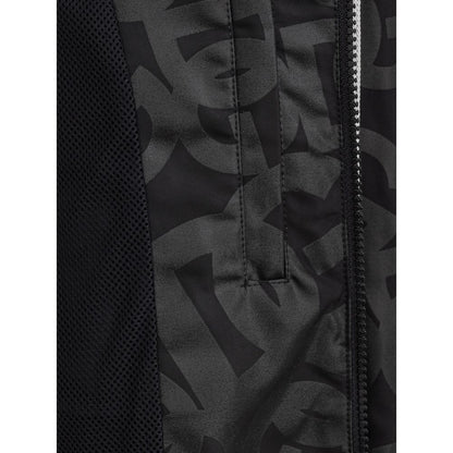 Dolce & Gabbana Black Polyester Shell Jacket
