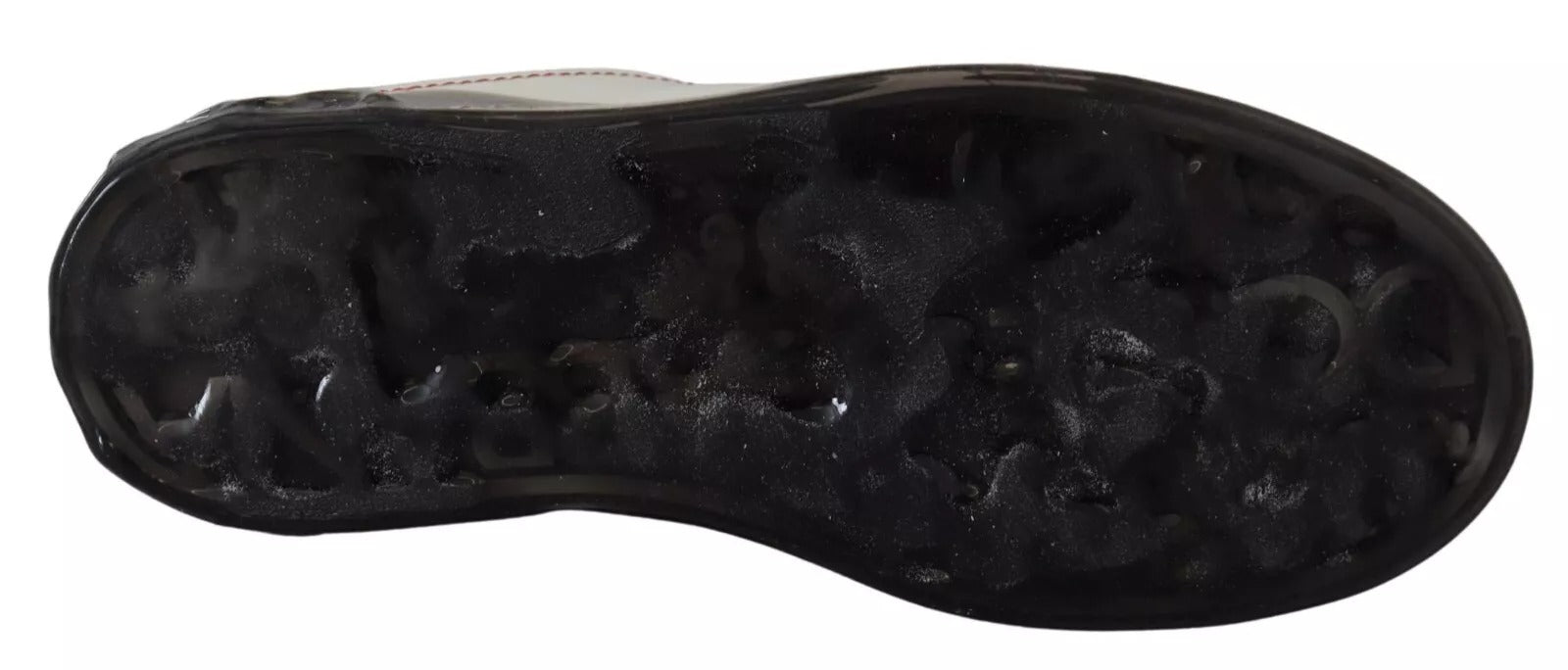 Dolce & Gabbana White Leather Portofino Sneakers Shoes