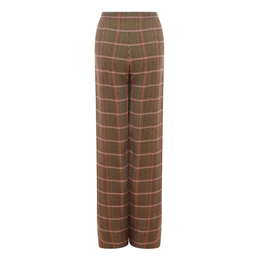 Lardini Elegant Brown Viscose Pants for Women