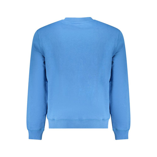 Napapijri Blue Cotton Men Sweater