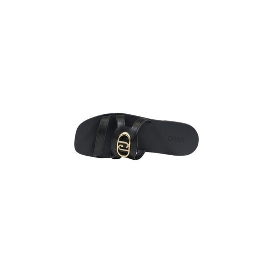 Liu Jo Black Leather Sandal