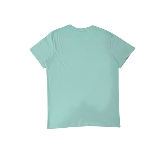 Iceberg Light Blue Cotton Men T-Shirt