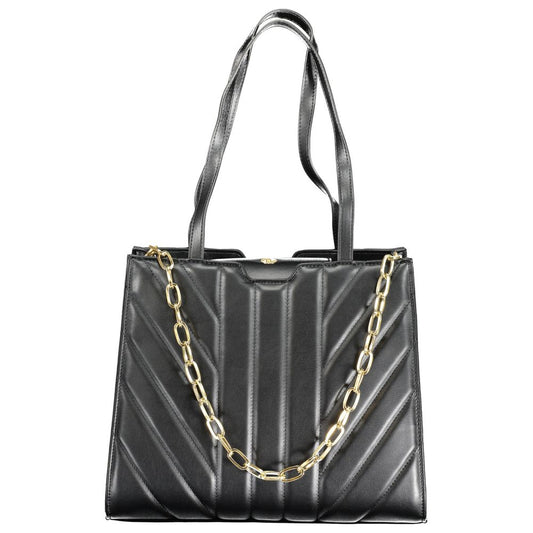 Valentino Black Polyurethane Women's Bag