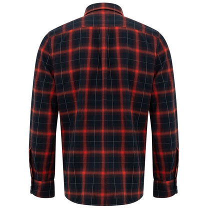 Tom Ford Bicolor Linen Pattern Shirt