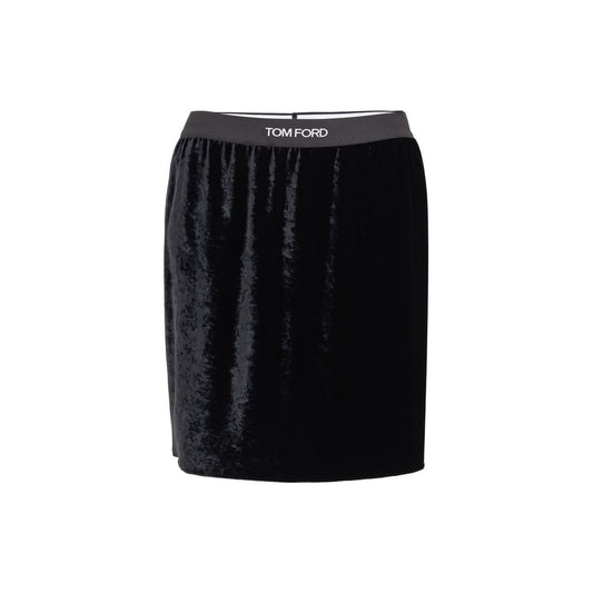 Tom Ford Black Viscose Mini