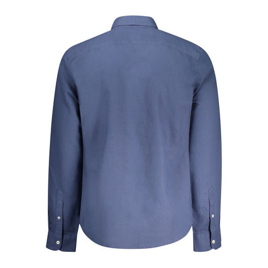 Timberland Blue Cotton Shirt