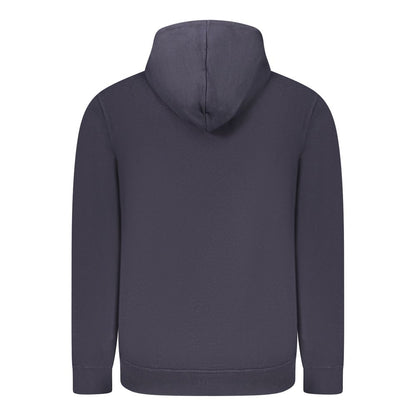 Guess Jeans Blue Cotton Men's Hooded Sweatshirt