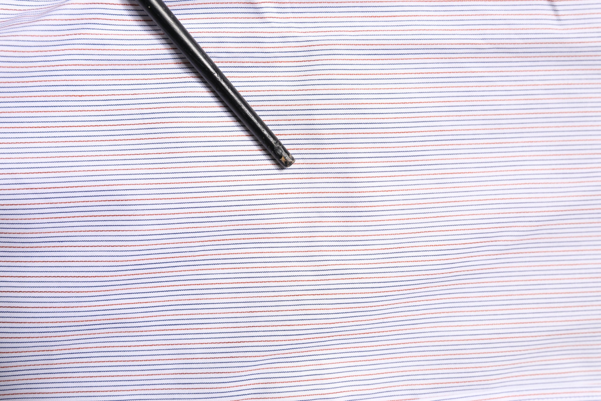 Dolce & Gabbana White Striped Cotton GOLD Long Sleeves Shirt