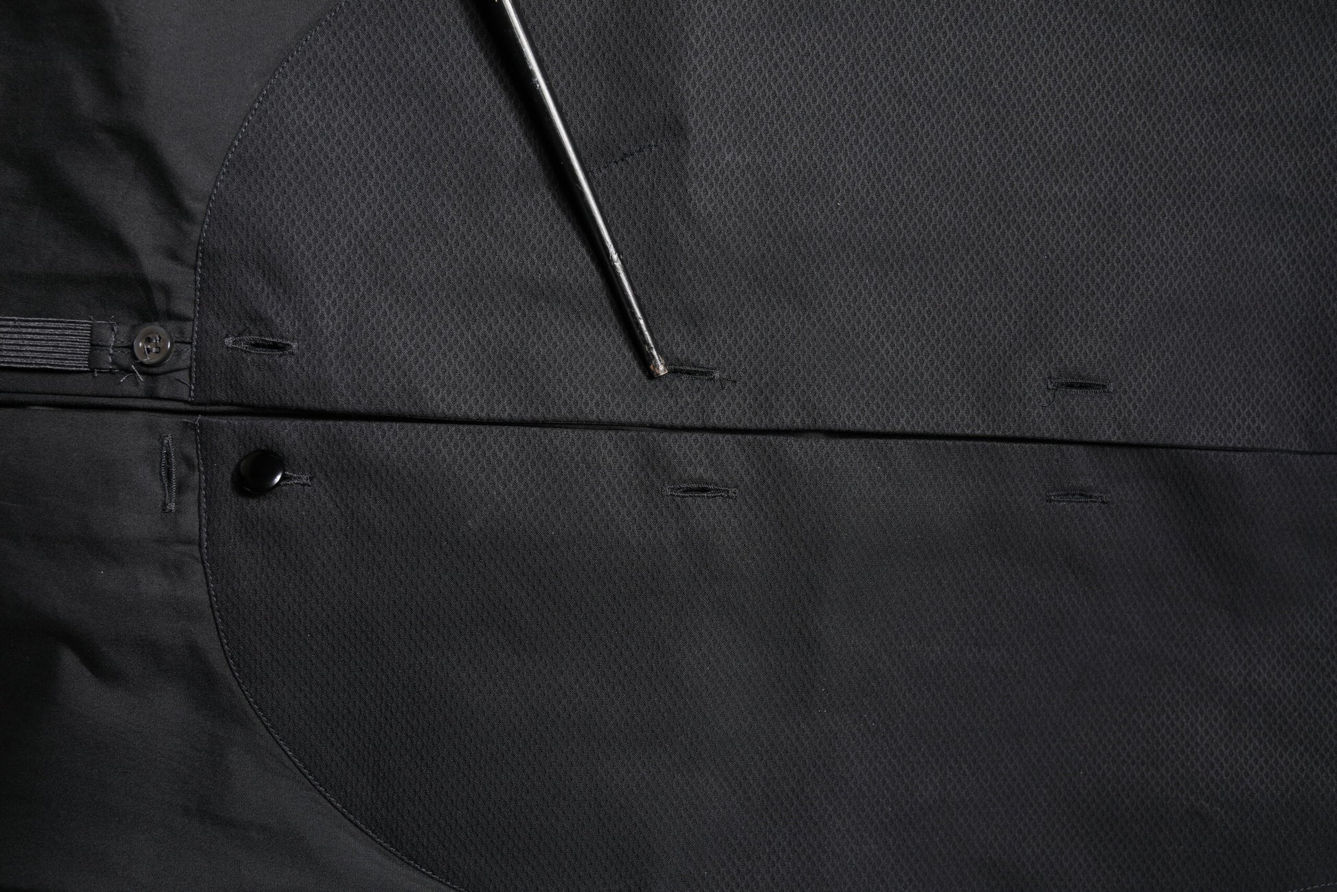 Emporio Armani Black Cotton Long Sleeves Formal Dress Shirt