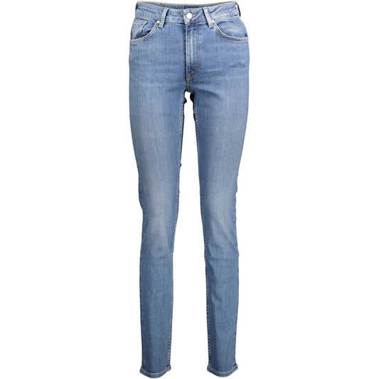 Gant Blue Cotton Jeans & Pant