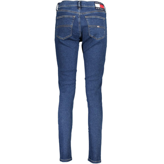 Tommy Hilfiger Blue Cotton Jeans & Pant
