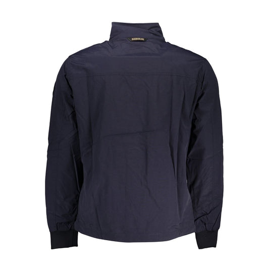 Napapijri Blue Polyester Men's Jacket