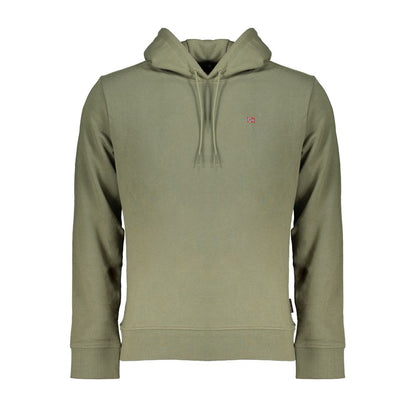 Napapijri Green Cotton Men Sweater
