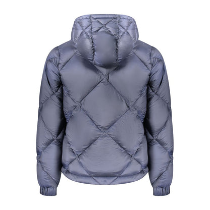 K-WAY Blue Polyester Men Jacket