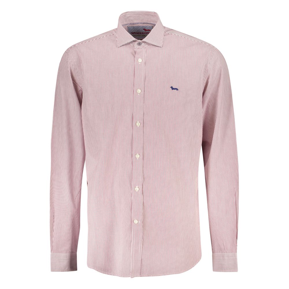 Harmont & Blaine Red Cotton Shirt