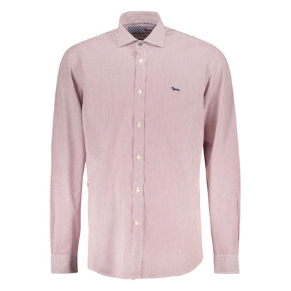 Harmont & Blaine Red Cotton Shirt