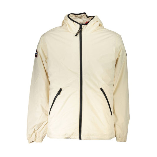 Napapijri White Polyamide Jacket