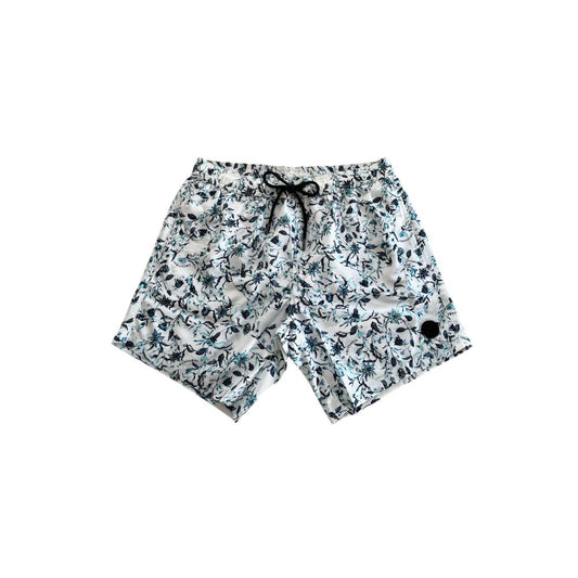 Trussardi Beachwear White Polyester Swimwear