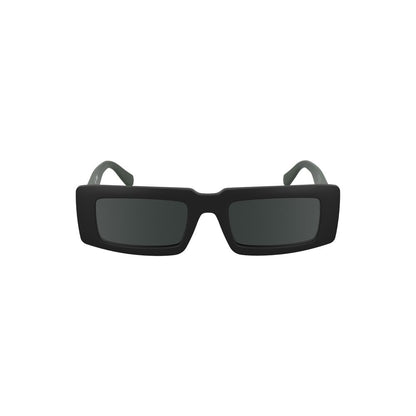 Calvin Klein Black Bio-Based Fabric Men Sunglasses