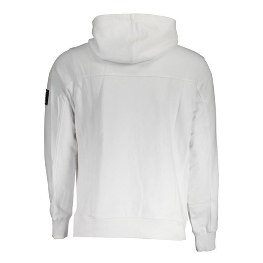Calvin Klein White Cotton Men's Sweater