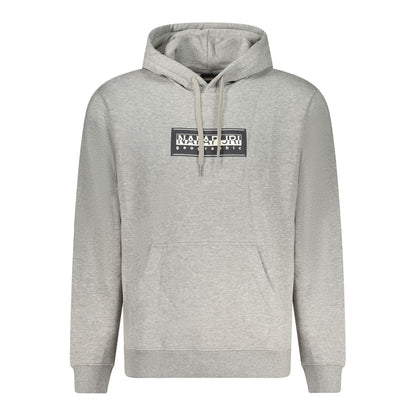 Napapijri Gray Cotton Men Sweater