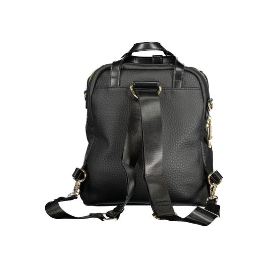 Valentino Black Polyethylene Backpack