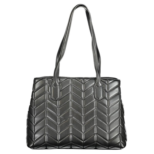 Valentino Black Polyethylene Handbag