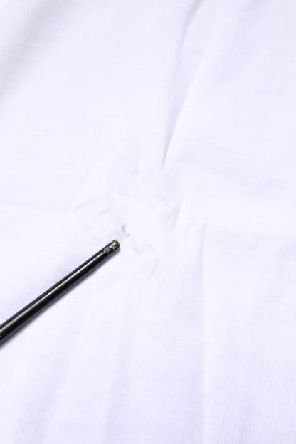 Dolce & Gabbana White Cotton DG Crown Embroidery T-shirt