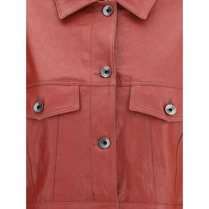 Brunello Cucinelli Leather Jacket