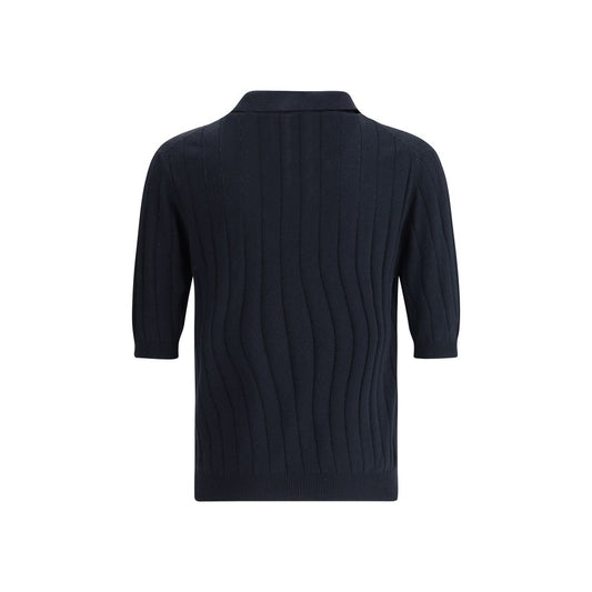 Cruciani Silk Polo Shirt