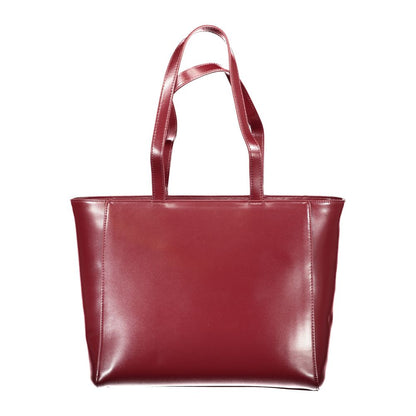 Valentino Red Polyethylene Handbag