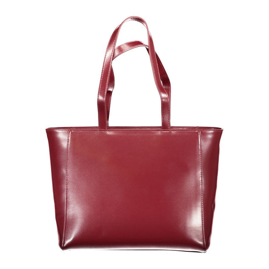 Valentino Red Polyethylene Handbag