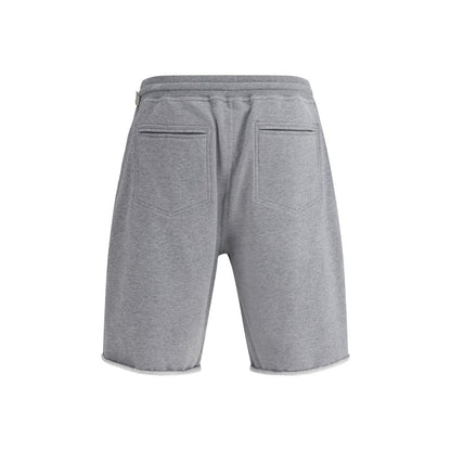 Brunello Cucinelli Gray Cotton Bermuda Shorts