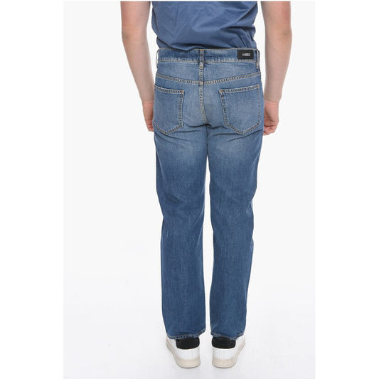 14 BROS Distressed Denims with Light Wash 19cm