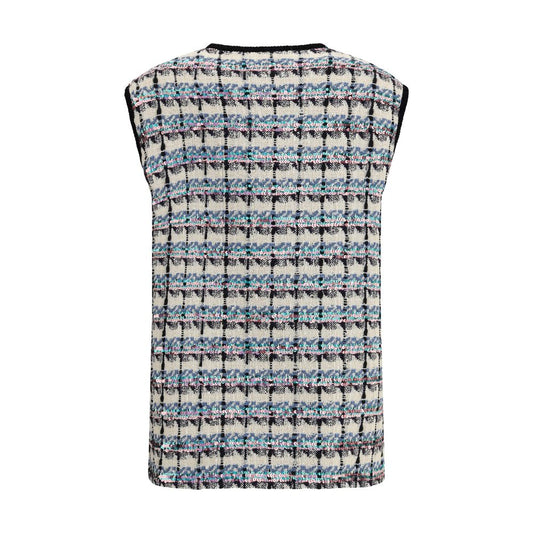 Valentino Tweed Vest with sequins